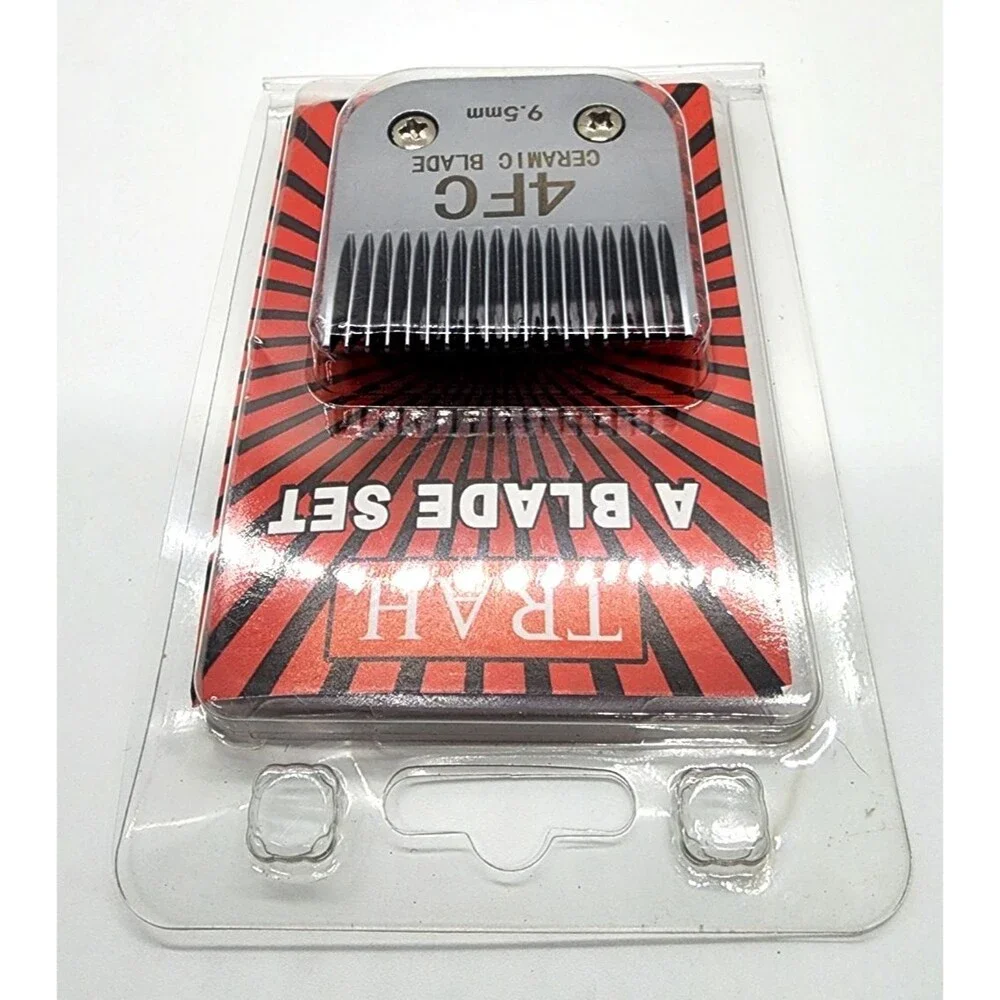TRAH Dog Grooming A Blade Set 4FC 9.5mm Ceramic Blade New